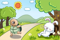 Câu chuyện tình giữa Thỏ và Rùa