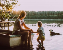 Tại vì mẹ muốn được gặp con