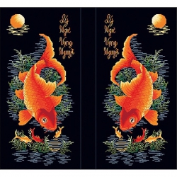 Lý ngư vọng nguyệt (鯉魚望月)